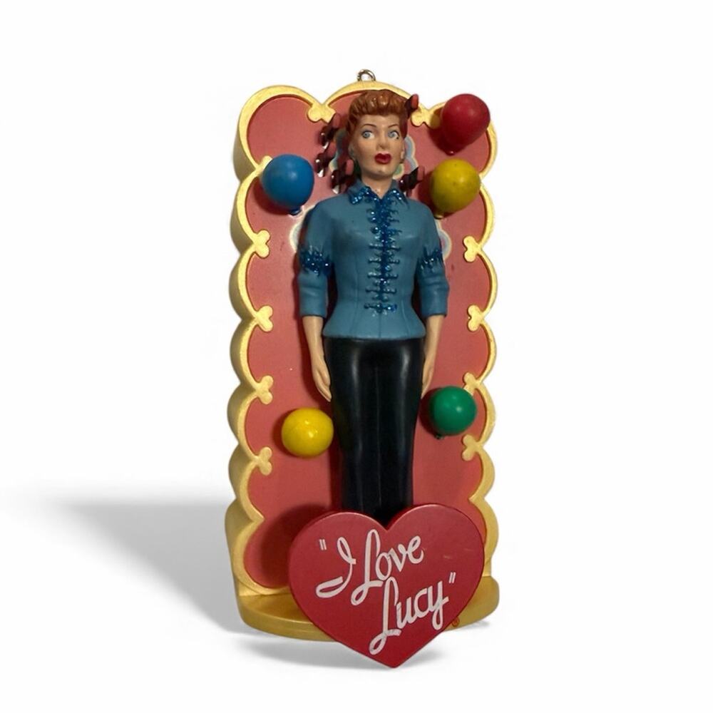 2009 Carlton Cards I Love Lucy Heirloom Motion Christmas Ornament Lucy Tells